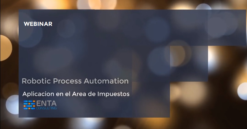 RPA Webinar para el área de Impuestos